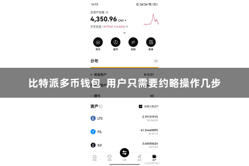 比特派多币钱包  用户只需要约略操作几步